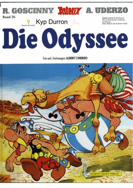 Titelbild zum Buch: Asterix Die Odyssee